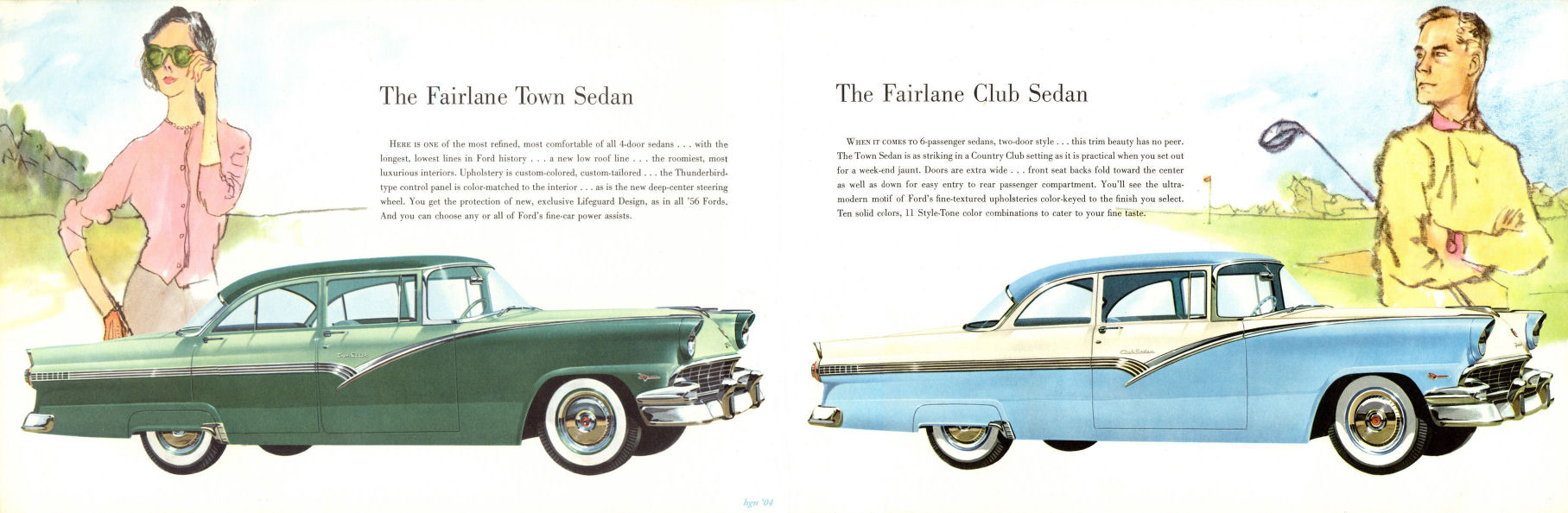 1956 Ford Fairlane Brochure Page 8